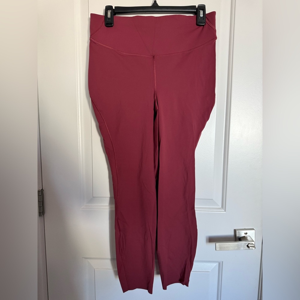 Lululemon Maroon Leggings